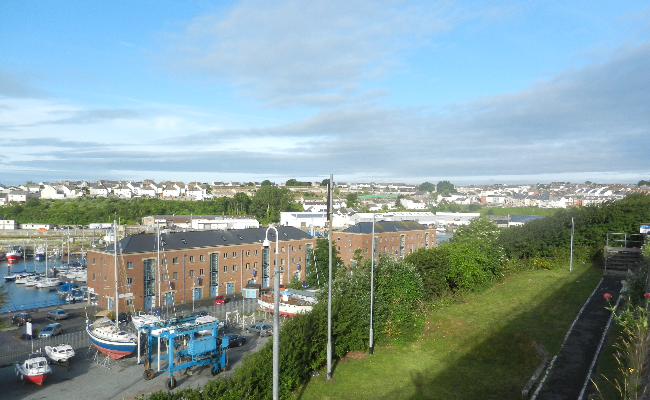 Commercial buildings in Milford haven